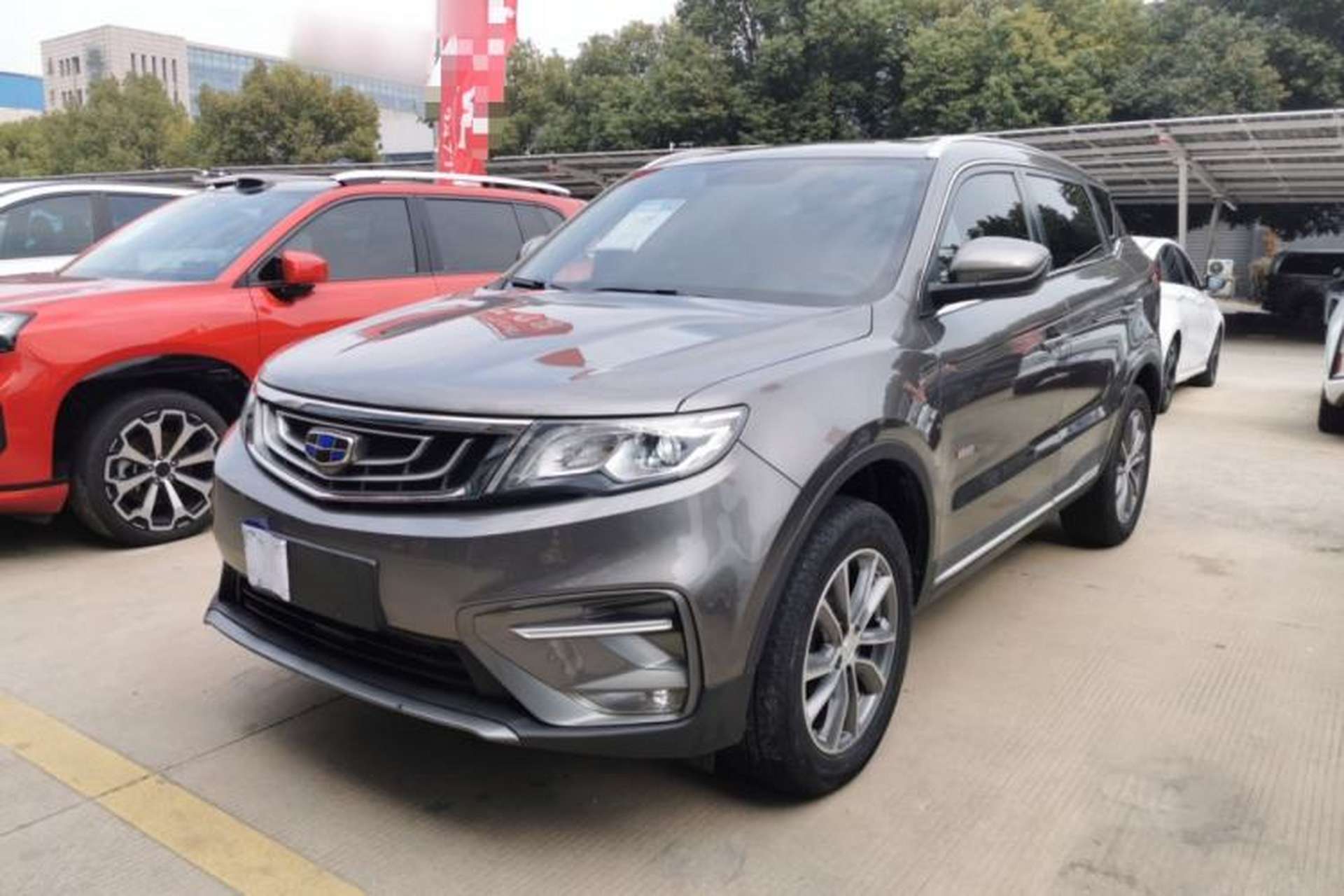 Used Geely Auto Emgrand X7 Sport 2018 1.8TD Automatic Two-Wheel Drive Smart Connect 4G Internet Edition Front Left 45 Deg