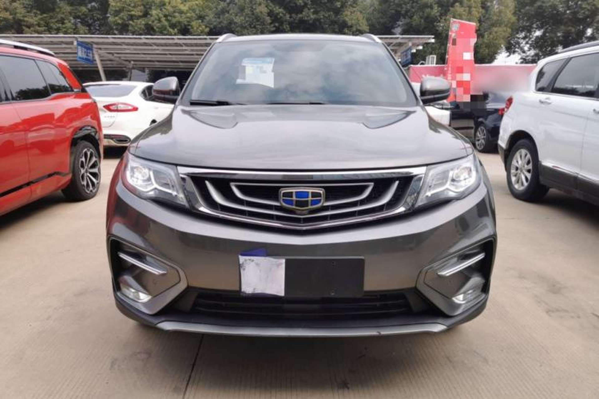 Used Geely Auto Emgrand X7 Sport 2018 1.8TD Automatic Two-Wheel Drive Smart Connect 4G Internet Edition Front