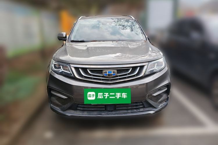 Used Geely Auto Emgrand X7 Sport 2018 1.8TD Automatic Two-Wheel Drive ZhiZun Model with 4G Connectivity Front