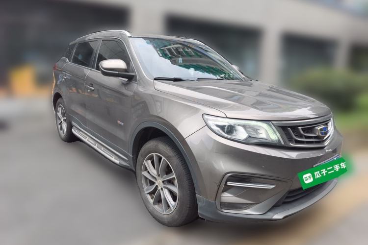 Used Geely Auto Emgrand X7 Sport 2018 1.8TD Automatic Two-Wheel Drive Smart Connect 4G Internet Edition Front Right 45 Deg