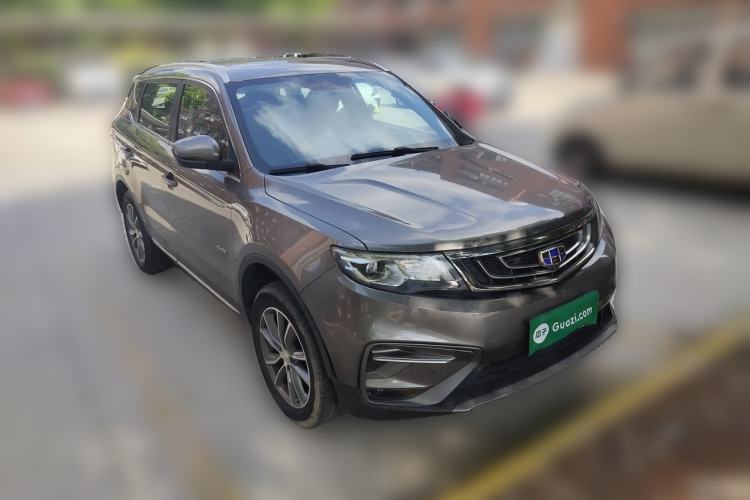 Used Geely Auto Emgrand X7 Sport 2018 1.8TD Automatic Two-Wheel Drive Smart Connect 4G Internet Edition Front Right 45 Deg