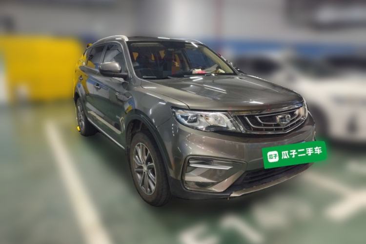 Used Geely Auto Emgrand X7 Sport 2018 1.8TD Manual Two-Wheel Drive Smart Connect 4G Internet Edition Front Right 45 Deg