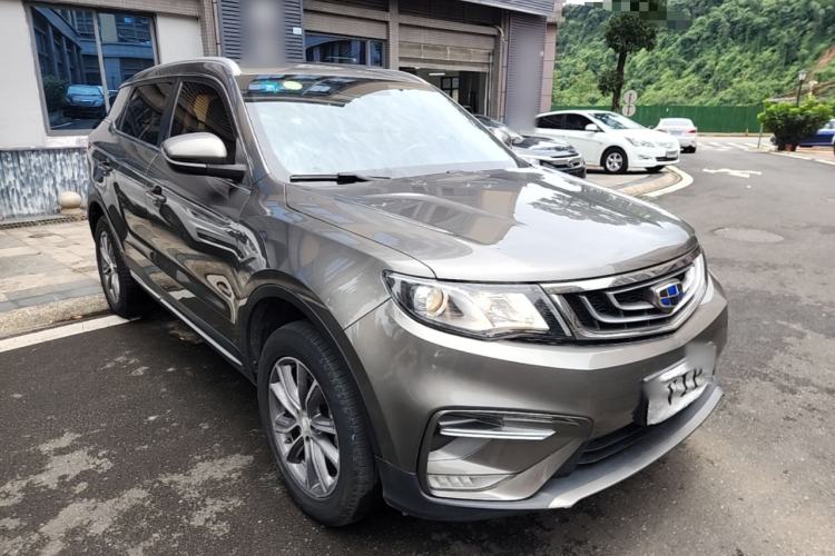 Used Geely Auto Emgrand X7 Sport 2018 1.8TD Automatic Two-Wheel Drive Zhiya Model Front Right 45 Deg