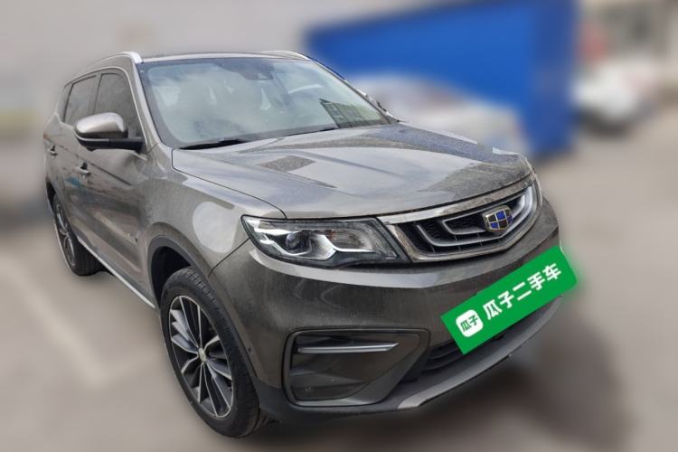Used Geely Auto Emgrand X7 Sport 2018 1.8TD Automatic Two-Wheel Drive ZhiZun Model with 4G Connectivity Front Right 45 Deg