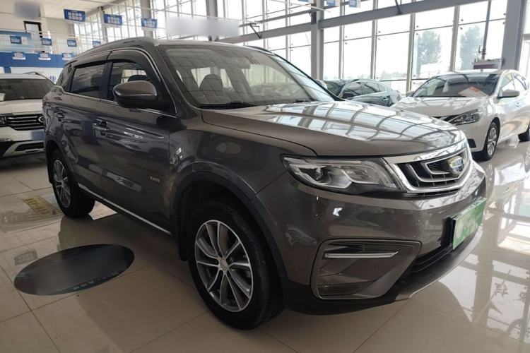 Used Geely Auto Emgrand X7 Sport 2018 1.8TD Automatic Two-Wheel Drive Smart Connect 4G Internet Edition Front Right 45 Deg