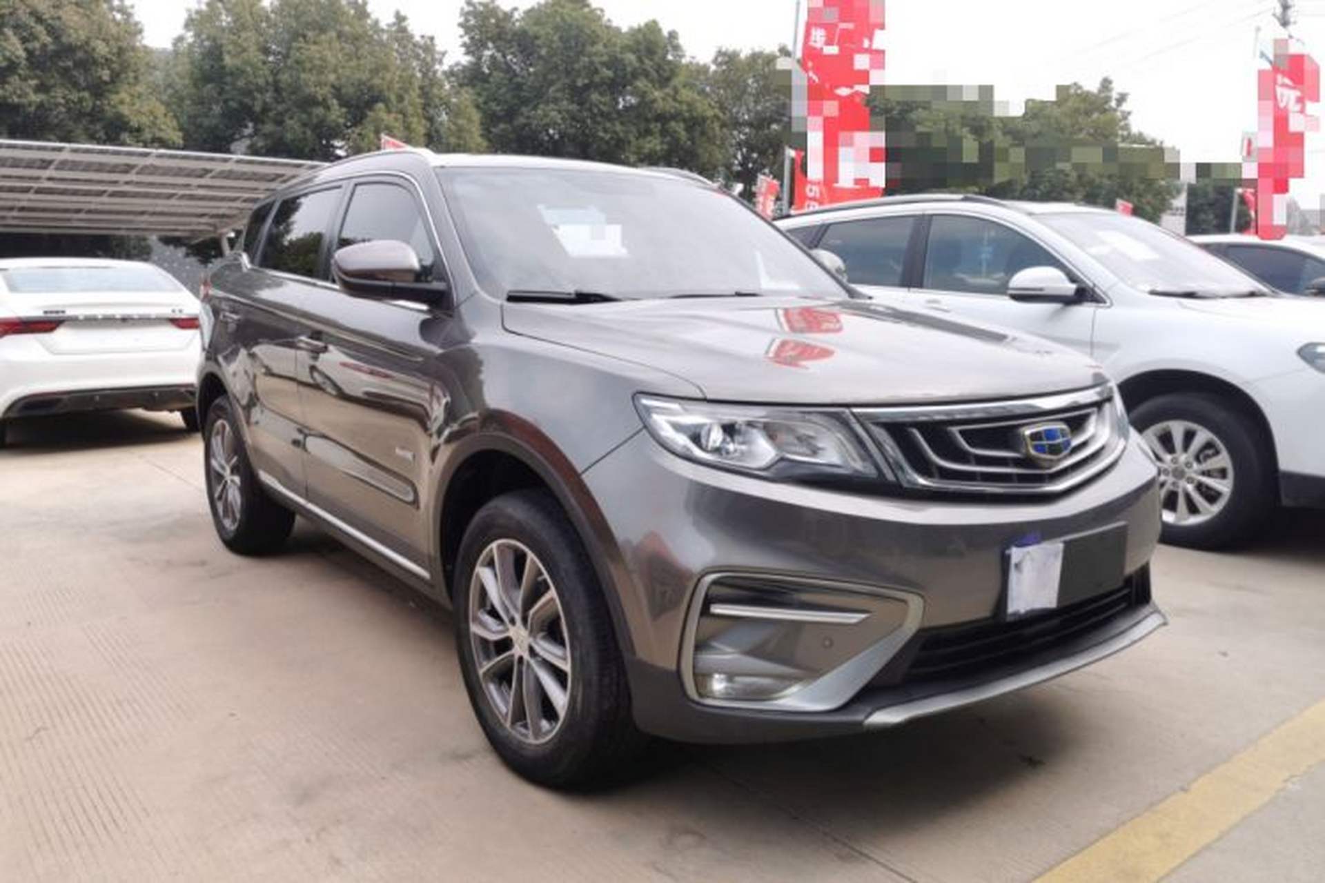 Used Geely Auto Emgrand X7 Sport 2018 1.8TD Automatic Two-Wheel Drive Smart Connect 4G Internet Edition Front Right 45 Deg