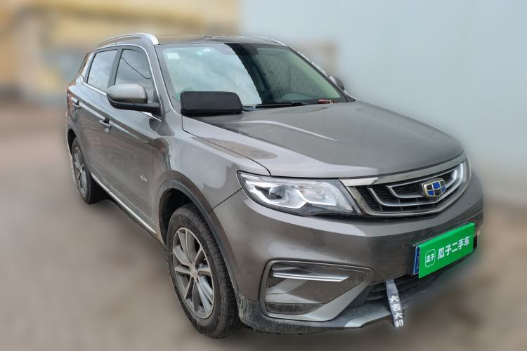 Used Geely Auto Emgrand X7 Sport 2018 1.8TD Automatic Two-Wheel Drive Smart Connect 4G Internet Edition Front Right 45 Deg