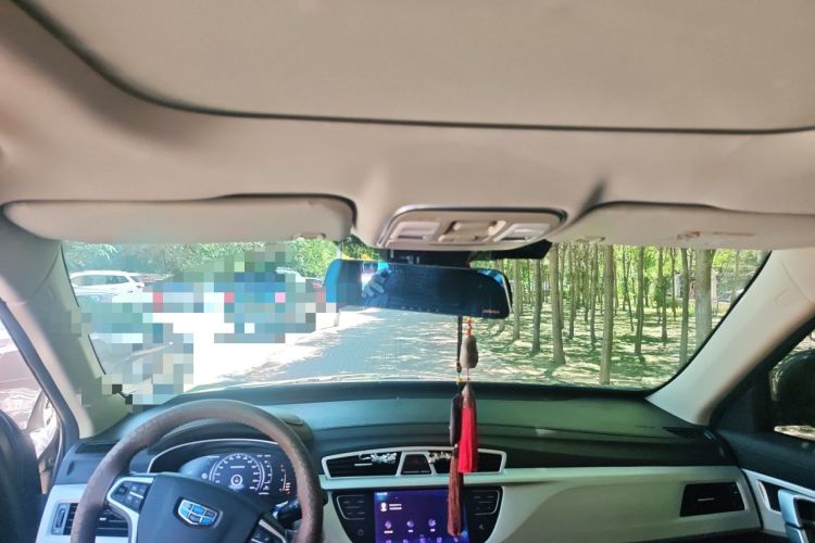 Used Geely Auto Emgrand X7 Sport 2018 1.8TD Automatic Two-Wheel Drive Smart 4G Connected Version Headliner