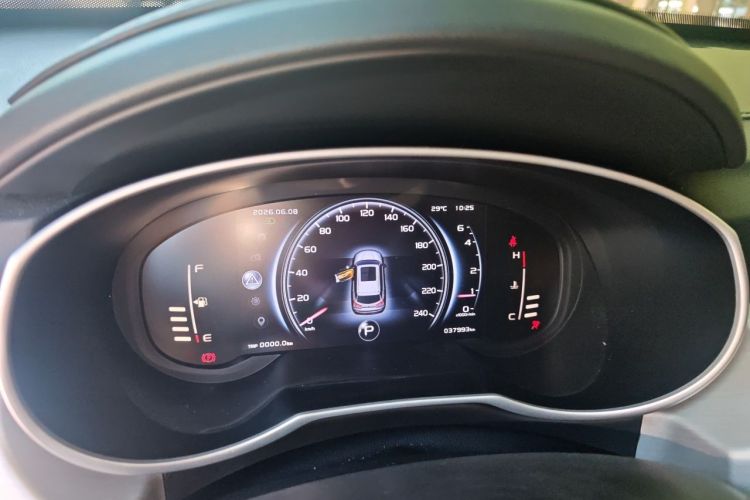 Used Geely Auto Emgrand X7 Sport 2018 1.8TD Automatic Two-Wheel Drive Smart 4G Connected Version Instrument Cluster