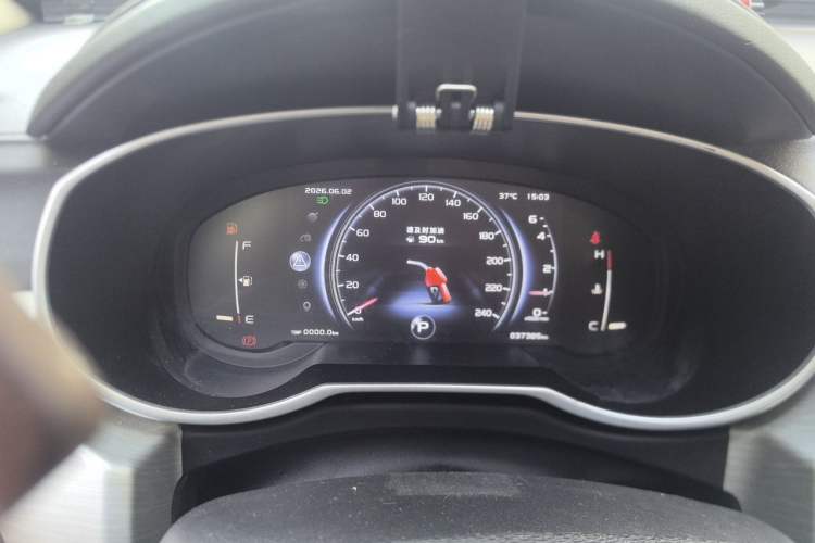 Used Geely Auto Emgrand X7 Sport 2018 1.8TD Automatic Two-Wheel Drive Smart Connect 4G Internet Edition Instrument Cluster