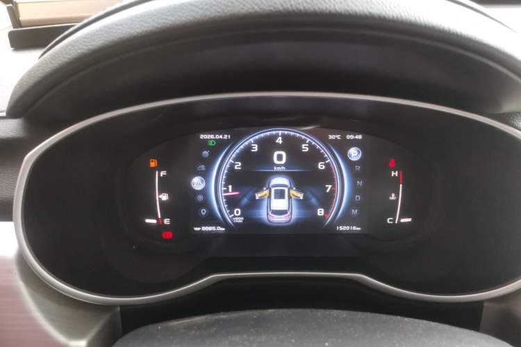 Used Geely Auto Emgrand X7 Sport 2018 1.8TD Automatic Two-Wheel Drive Smart Connect 4G Internet Edition Instrument Cluster