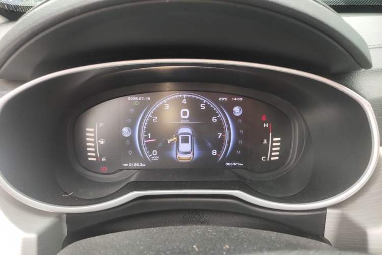 Used Geely Auto Emgrand X7 Sport 2018 1.8TD Automatic Two-Wheel Drive Smart 4G Connected Version Instrument Cluster