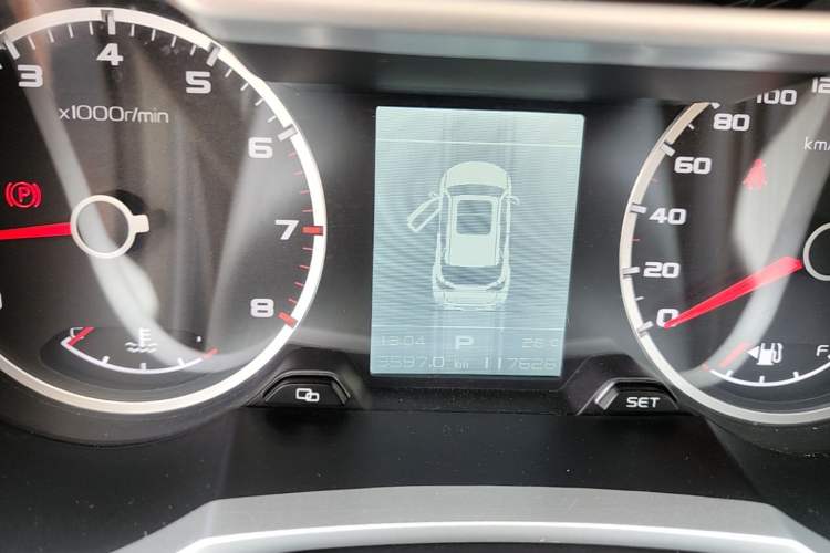 Used Geely Auto Emgrand X7 Sport 2018 1.8TD Automatic Two-Wheel Drive Zhiya Model Instrument Cluster