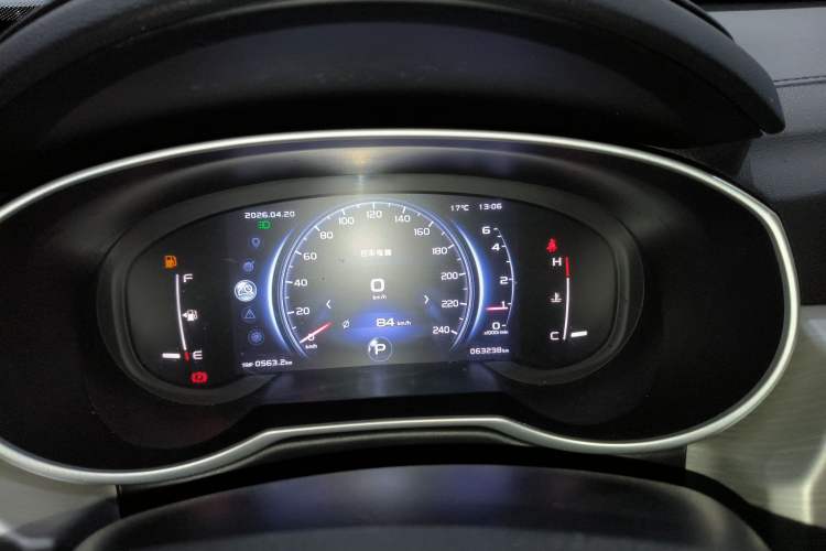 Used Geely Auto Emgrand X7 Sport 2018 1.8TD Automatic Two-Wheel Drive Smart Connect 4G Internet Edition Instrument Cluster