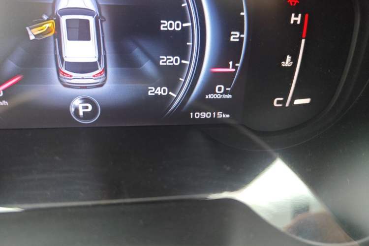 Used Geely Auto Emgrand X7 Sport 2018 Revised Version 1.8TD Automatic Two-Wheel Drive Smart Connectivity 4G-Enabled Edition Odometer Close Up