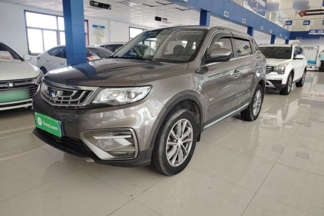 Used Geely Auto Emgrand X7 Sport 2018 1.8TD Automatic Two-Wheel Drive Smart Connect 4G Internet Edition