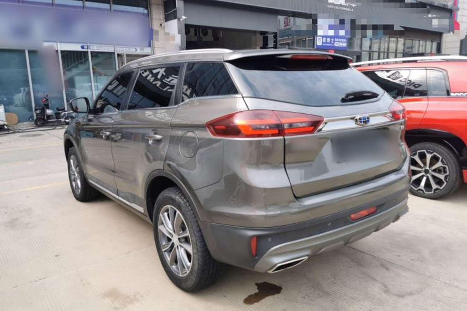 Used Geely Auto Emgrand X7 Sport 2018 1.8TD Automatic Two-Wheel Drive Smart Connect 4G Internet Edition Rear Left 45 Deg