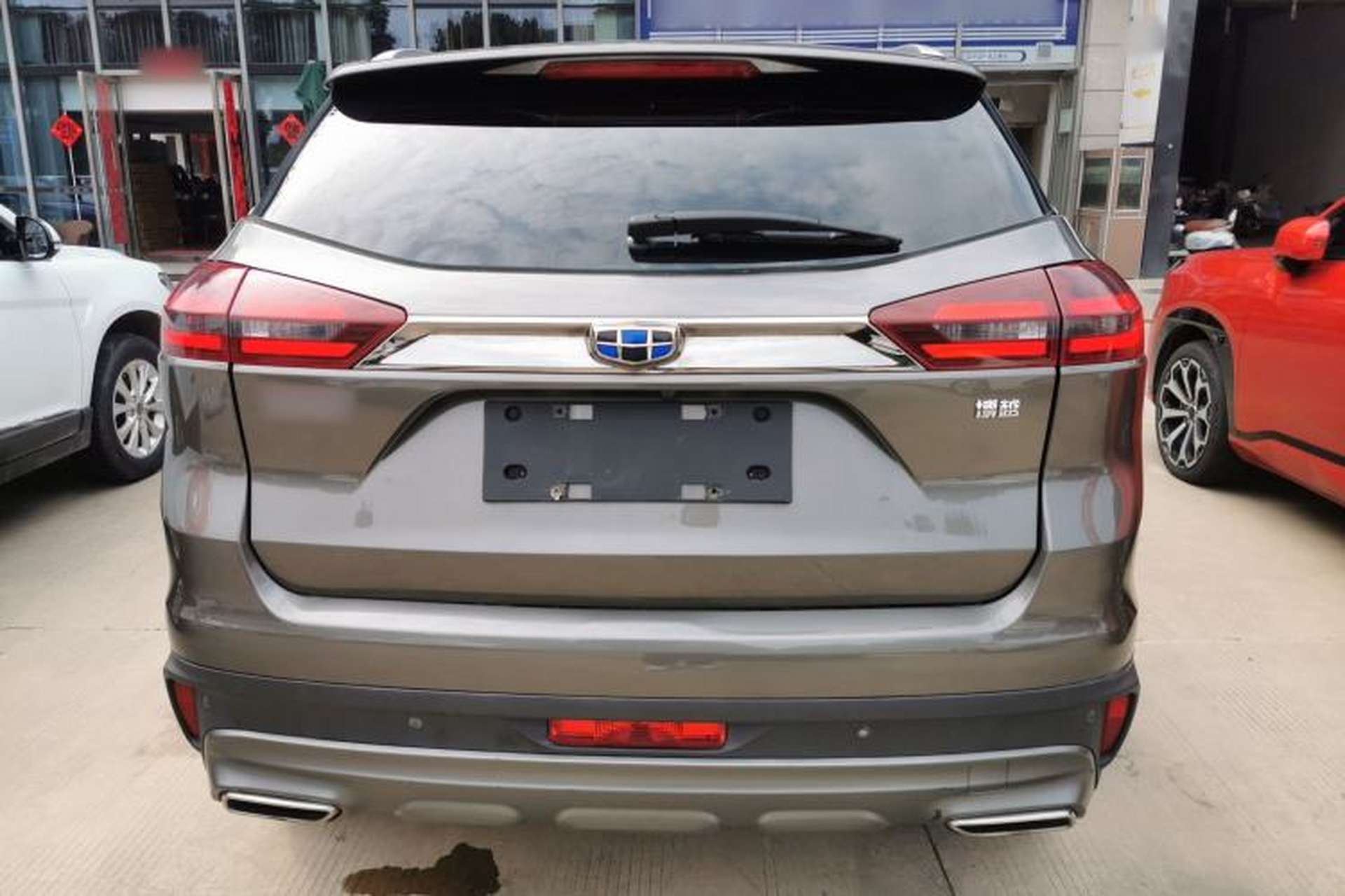Used Geely Auto Emgrand X7 Sport 2018 1.8TD Automatic Two-Wheel Drive Smart Connect 4G Internet Edition Rear