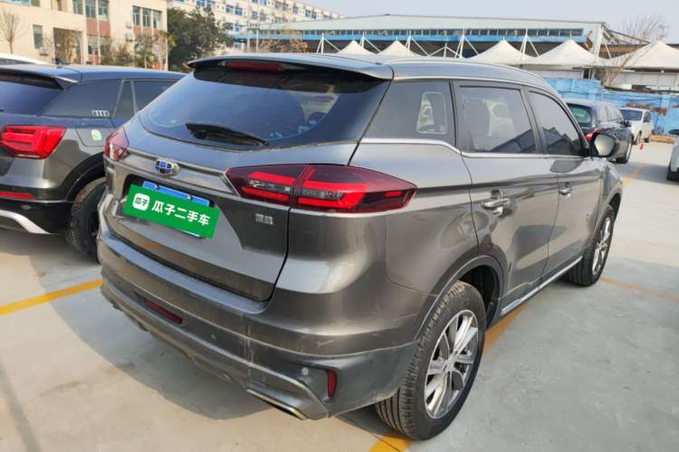 Used Geely Auto Emgrand X7 Sport 2018 1.8TD Automatic Two-Wheel Drive Smart Connect 4G Internet Edition Rear Right 45 Deg