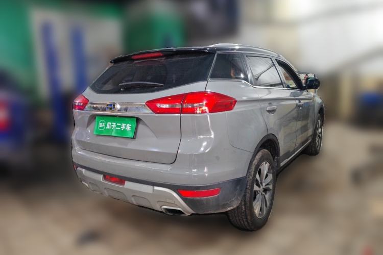 Used Geely Auto Emgrand X7 Sport 2018 Revised Version 1.8TD Automatic Two-Wheel Drive Smart 4G Connectivity Edition Rear Right 45 Deg
