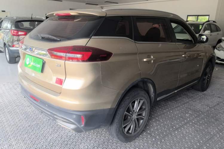 Used Geely Auto Emgrand X7 Sport 2018 1.8TD Automatic Two-Wheel Drive Smart Connect 4G Internet Edition Rear Right 45 Deg