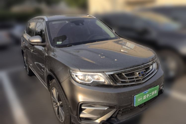 Used Geely Auto Emgrand X7 Sport 2018 1.8TD Automatic Two-Wheel Drive ZhiZun Model with 4G Connectivity Front Right 45 Deg