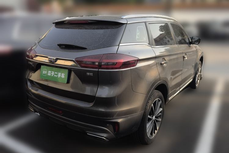 Used Geely Auto Emgrand X7 Sport 2018 1.8TD Automatic Two-Wheel Drive ZhiZun Model with 4G Connectivity Rear Right 45 Deg