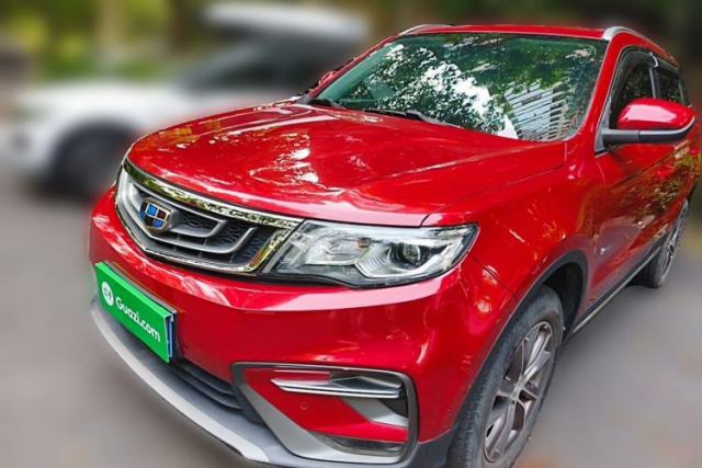 Used Geely Auto Emgrand X7 Sport 2018 1.8TD Automatic Two-Wheel Drive Smart Connect 4G Internet Edition