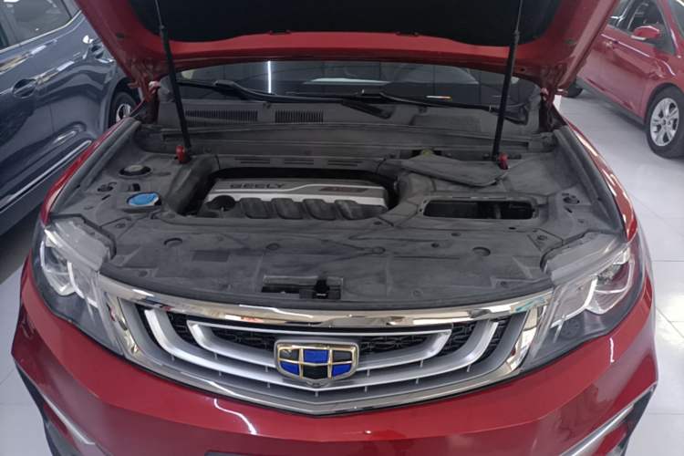 Used Geely Auto Emgrand X7 Sport 2018 1.8TD Automatic Two-Wheel Drive Smart 4G Connected Version Engine Bay