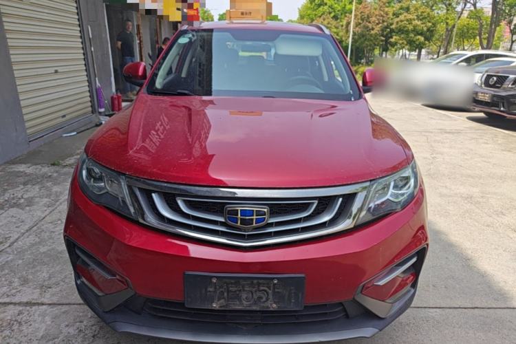 Used Geely Auto Emgrand X7 Sport 2018 1.8TD Automatic Two-Wheel Drive Smart Connect 4G Internet Edition Front