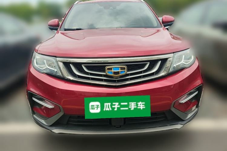 Used Geely Auto Emgrand X7 Sport 2018 1.8TD Automatic Two-Wheel Drive ZhiZun Model with 4G Connectivity Front