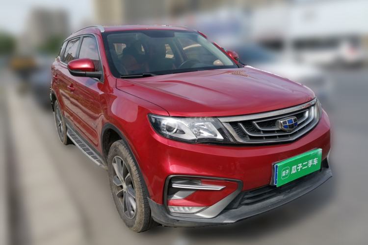 Used Geely Auto Emgrand X7 Sport 2018 1.8TD Automatic Two-Wheel Drive Zhiya Model Front Right 45 Deg