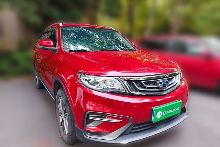 Used Geely Auto Emgrand X7 Sport 2018 1.8TD Automatic Two-Wheel Drive Smart Connect 4G Internet Edition Front Right 45 Deg