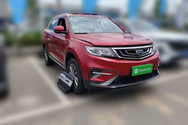 Used Geely Auto Emgrand X7 Sport 2018 Revised Version 1.8TD Automatic Two-Wheel Drive Smart Connectivity 4G-Enabled Edition Front Right 45 Deg