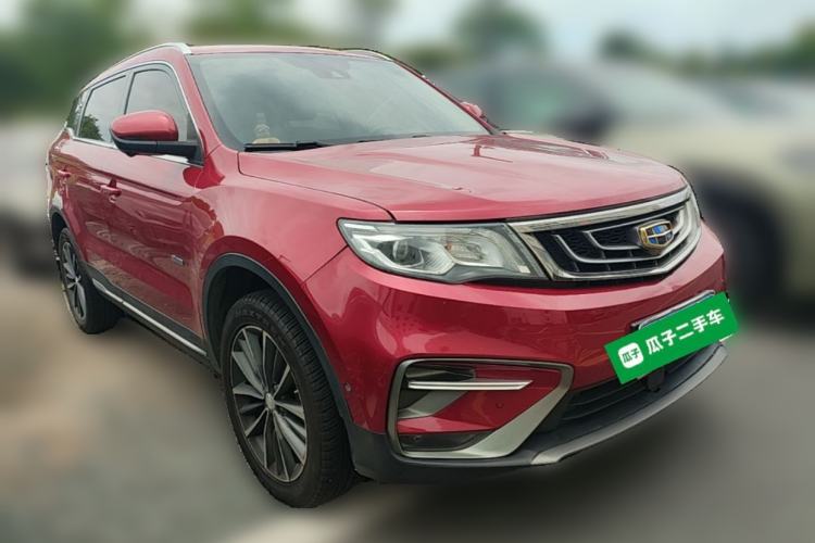 Used Geely Auto Emgrand X7 Sport 2018 1.8TD Automatic Two-Wheel Drive ZhiZun Model with 4G Connectivity Front Right 45 Deg