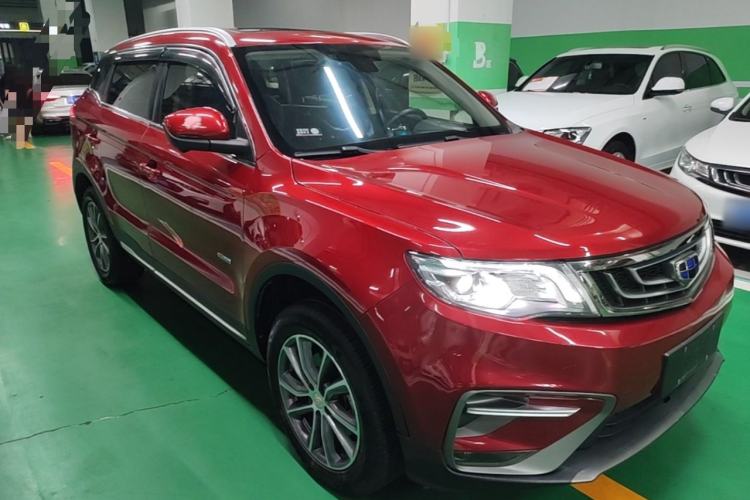 Used Geely Auto Emgrand X7 Sport 2018 1.8TD Automatic Two-Wheel Drive Smart 4G Connected Version Front Right 45 Deg