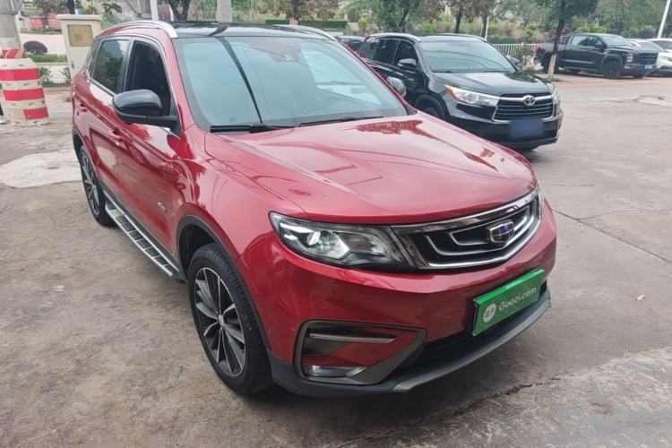 Used Geely Auto Emgrand X7 Sport 2018 Sport Edition 1.8TD Automatic Two-Wheel Drive ZhiZun Model Front Right 45 Deg