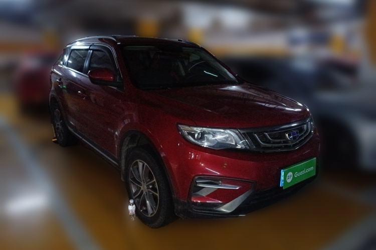 Used Geely Auto Emgrand X7 Sport 2018 1.8TD Manual Two-Wheel Drive Smart Connect 4G Internet Edition Front Right 45 Deg