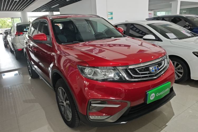 Used Geely Auto Emgrand X7 Sport 2018 1.8TD Automatic Two-Wheel Drive Zhiya Model Front Right 45 Deg