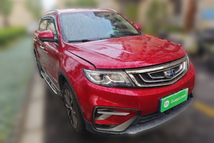 Used Geely Auto Emgrand X7 Sport 2018 Sport Edition 1.8TD Automatic Two-Wheel Drive ZhiZun Model Front Right 45 Deg