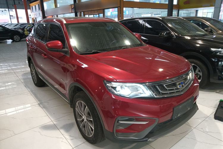 Used Geely Auto Emgrand X7 Sport 2018 1.8TD Automatic Two-Wheel Drive Smart Connect 4G Internet Edition Front Right 45 Deg