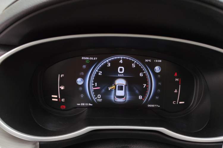 Used Geely Auto Emgrand X7 Sport 2018 1.8TD Automatic Two-Wheel Drive Smart 4G Connected Version Instrument Cluster