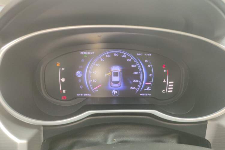 Used Geely Auto Emgrand X7 Sport 2018 1.8TD Automatic Two-Wheel Drive Smart Connect 4G Internet Edition Instrument Cluster