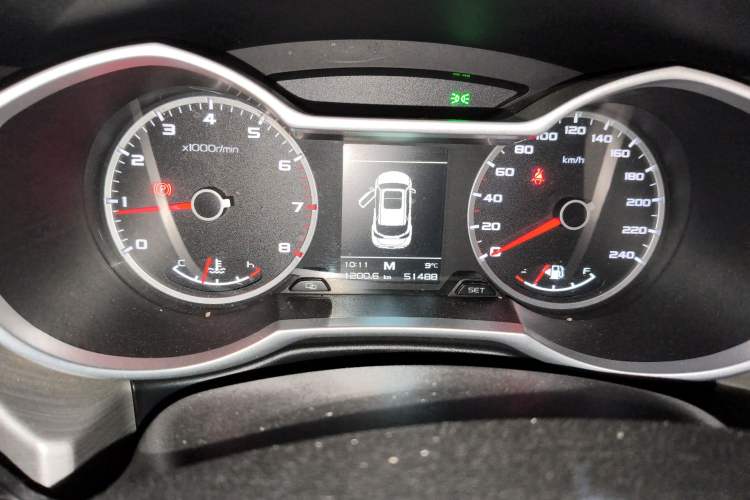 Used Geely Auto Emgrand X7 Sport 2018 2.0L Manual Two-Wheel Drive Zhiya Version Instrument Cluster