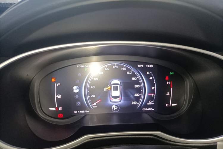 Used Geely Auto Emgrand X7 Sport 2018 1.8TD Automatic Two-Wheel Drive Smart 4G Connected Version Instrument Cluster
