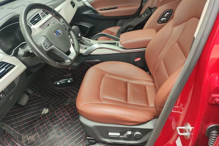 Used Geely Auto Emgrand X7 Sport 2018 1.8TD Automatic Two-Wheel Drive ZhiZun Model with 4G Connectivity Left Front Seat