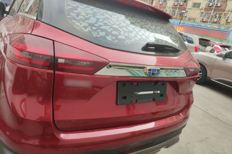 Used Geely Auto Emgrand X7 Sport 2018 1.8TD Automatic Two-Wheel Drive Smart Connect 4G Internet Edition Rear