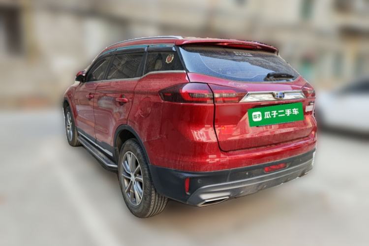 Used Geely Auto Emgrand X7 Sport 2018 1.8TD Automatic Two-Wheel Drive Zhiya Model Rear Left 45 Deg