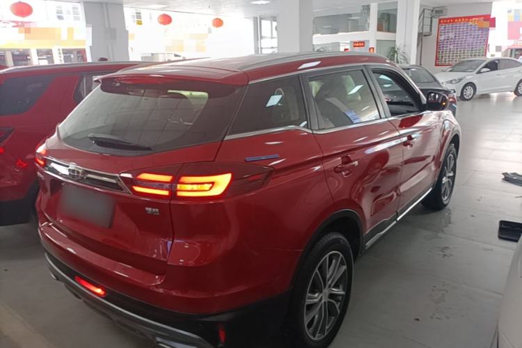 Used Geely Auto Emgrand X7 Sport 2018 1.8TD Automatic Two-Wheel Drive Smart Connect 4G Internet Edition Rear Right 45 Deg