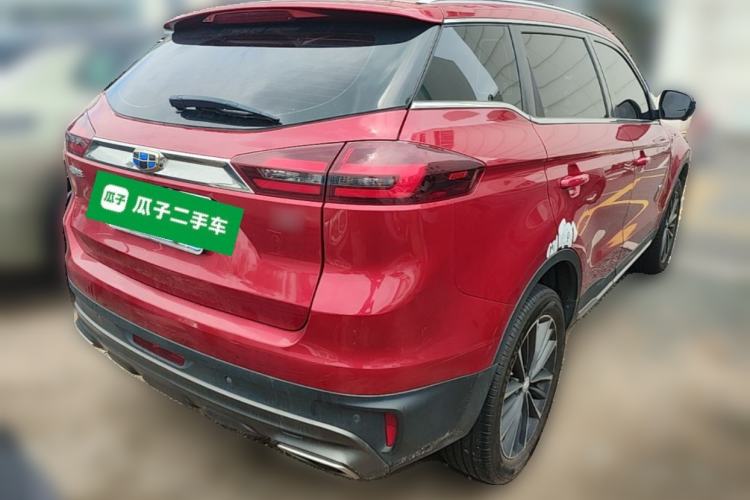 Used Geely Auto Emgrand X7 Sport 2018 1.8TD Automatic Two-Wheel Drive ZhiZun Model with 4G Connectivity Rear Right 45 Deg